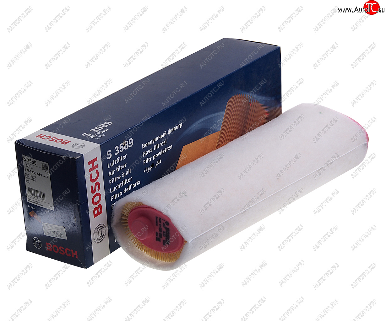 2 199 р. Фильтр воздушный BMW 5 (E39) (95-03) BOSCH BOSCH 1457433589  с доставкой в г. Воронеж
