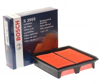 1 049 р. Фильтр воздушный HONDA Civic (95-) BOSCH BOSCH 1457433955 BOSCH 1457433955  с доставкой в г. Воронеж. Увеличить фотографию 1