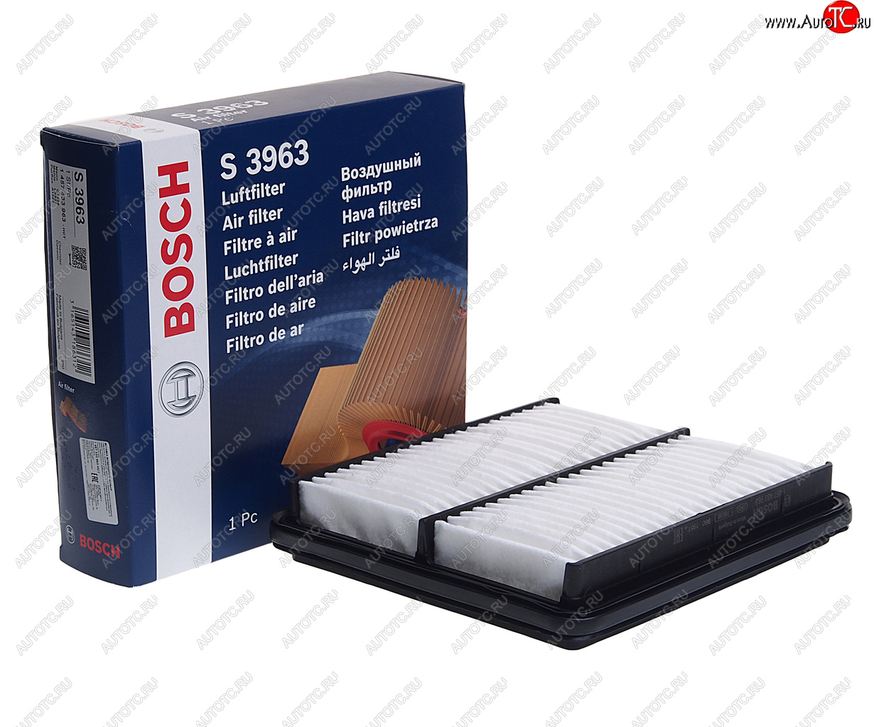479 р. Фильтр воздушный CHEVROLET Lanos BOSCH BOSCH 1457433963 BOSCH 1457433963  с доставкой в г. Воронеж