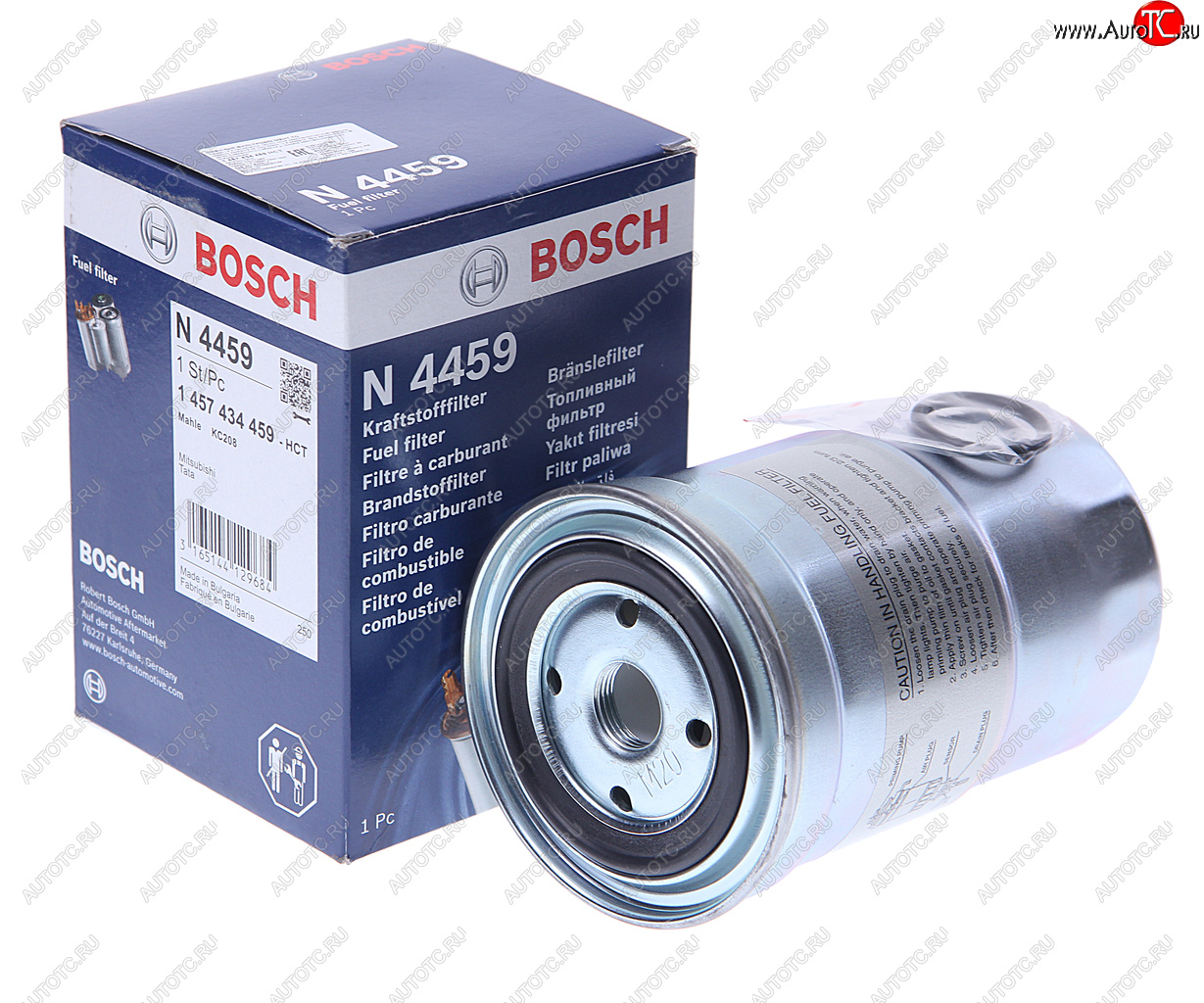 1 479 р. Фильтр топливный MITSUBISHI Pajero (99-) (3.2 TDI) BOSCH BOSCH 1457434459 BOSCH 1457434459  с доставкой в г. Воронеж