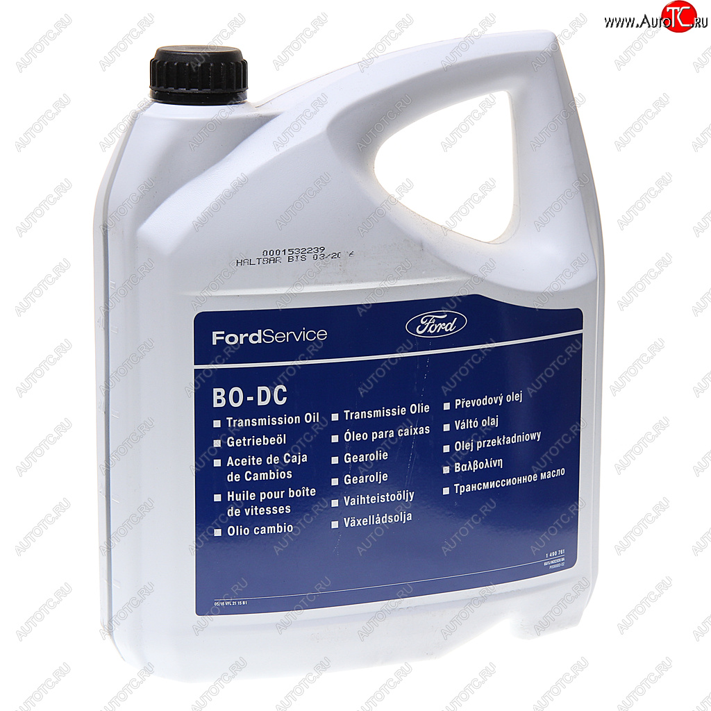 17 649 р. Масло трансмиссионное ATF для АКПП POWERSHIFT 6DCT450-MPS6 5л FORD FORD 1490761  с доставкой в г. Воронеж