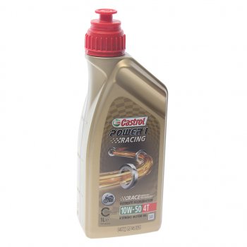 1 539 р. Масло моторное для 4-х тактных двигателей POWER 1 RACING 4T 10W50 синт.1л CASTROL CASTROL 14e94f CASTROL 14e94f  с доставкой в г. Воронеж. Увеличить фотографию 1