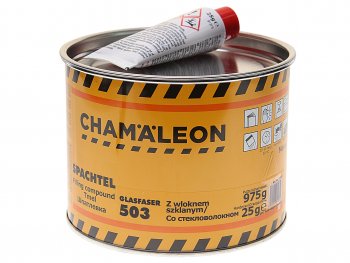 1 079 р. Шпатлевка со стекловолокном 1кг CHAMAELEON CHAMAELEON 15035  с доставкой в г. Воронеж. Увеличить фотографию 1