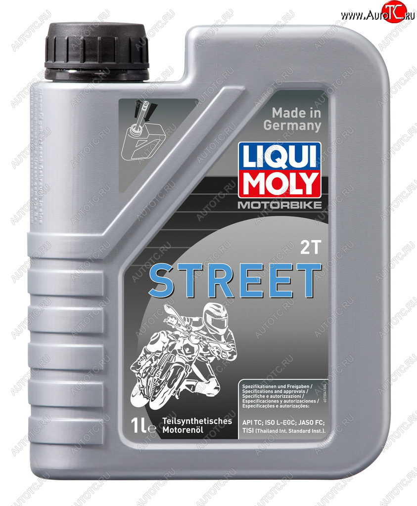 1 569 р. Масло моторное для 2-х тактных двигателей RACING 2T псинт.1л LIQUI MOLY LIQUI MOLY 1504  с доставкой в г. Воронеж