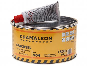 1 669 р. Шпатлевка с алюминиевым наполнителем 1.85кг CHAMAELEON CHAMAELEON 15046  с доставкой в г. Воронеж. Увеличить фотографию 1