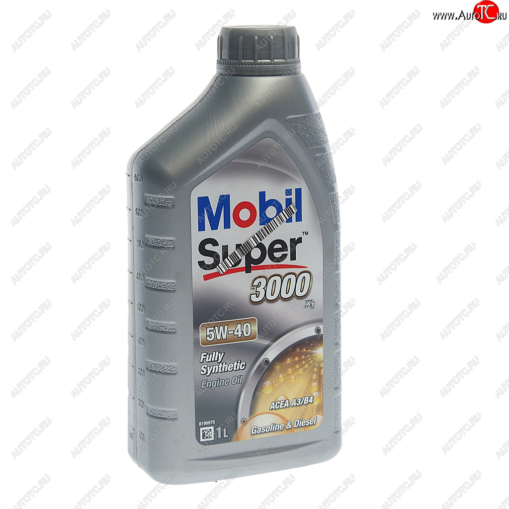 1 359 р. Масло моторное SUPER 3000 X1 5W40 синт.1л MOBIL MOBIL 150547  с доставкой в г. Воронеж