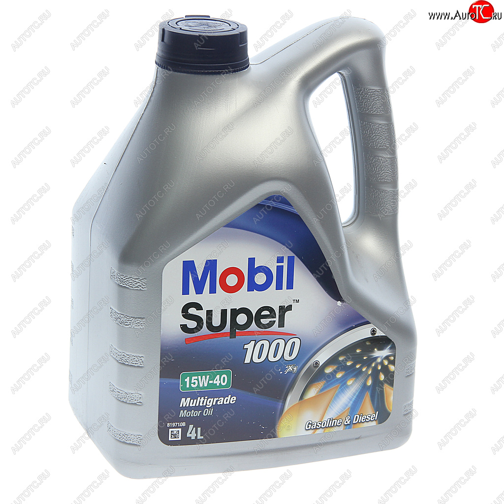 2 479 р. Масло моторное SUPER 1000 Х1 15W40 мин.4л MOBIL MOBIL 150550 MOBIL 150550  с доставкой в г. Воронеж