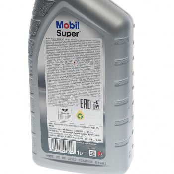 1 389 р. Масло моторное SUPER 3000 XE 5W30 синт.1л MOBIL MOBIL 152504  с доставкой в г. Воронеж. Увеличить фотографию 2