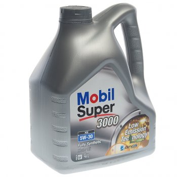 4 799 р. Масло моторное SUPER 3000 XE 5W30 синт.4л MOBIL MOBIL 152505  с доставкой в г. Воронеж. Увеличить фотографию 1