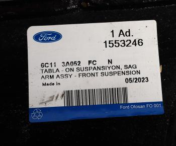 6 349 р. Рычаг подвески FORD Transit (00-06-) передней нижний правый OE FORD OTOSAN 1553246  с доставкой в г. Воронеж. Увеличить фотографию 4