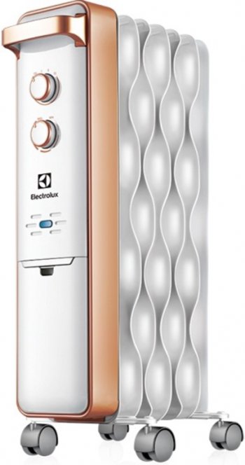 10 449 р. Обогреватель радиатор масляный 1.50кВт (20кв.м) 7 секций белый ELECTROLUX ELECTROLUX 15592327  с доставкой в г. Воронеж. Увеличить фотографию 1