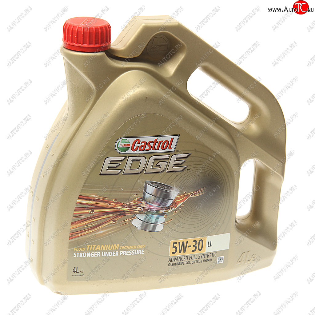 5 349 р. Масло моторное EDGE LL 5W30 синт.4л CASTROL CASTROL 15669a  с доставкой в г. Воронеж