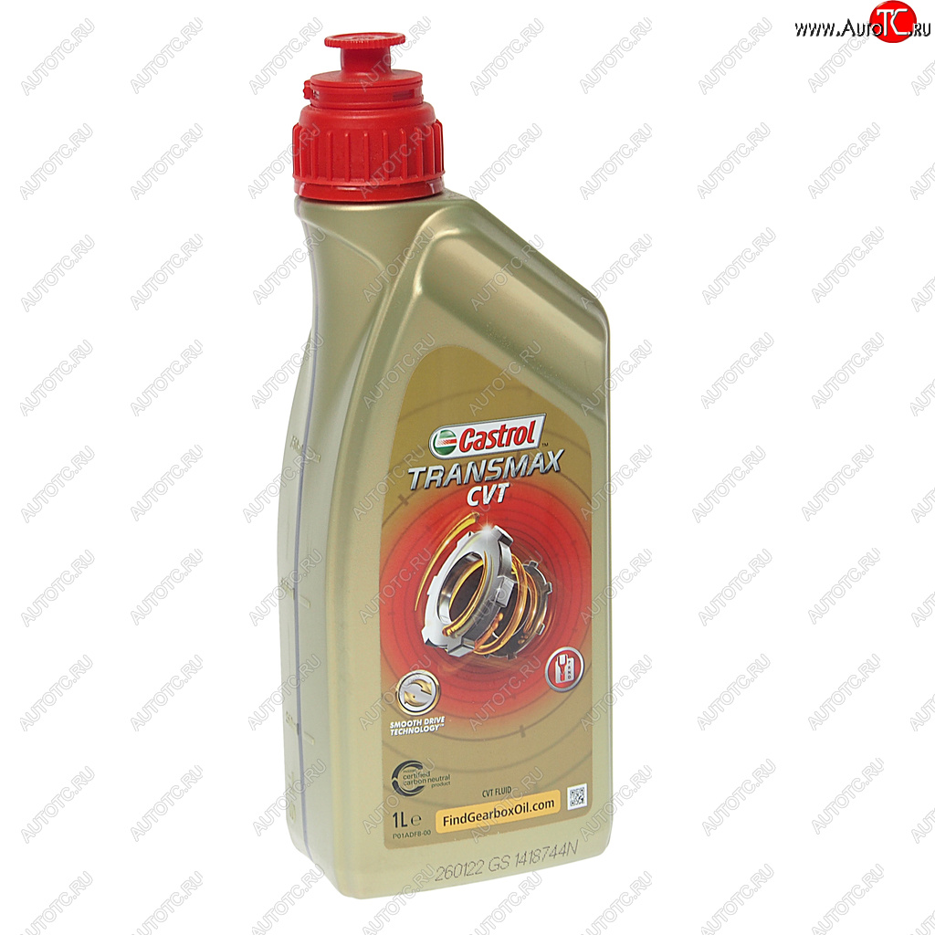 1 499 р. Масло трансмиссионное ATF Transmax CVT 1л CASTROL CASTROL 156ca5  с доставкой в г. Воронеж