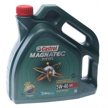 5 249 р. Масло дизельное MAGNATEC DIESEL DPF 5W40 синт.4л CASTROL CASTROL 156edd  с доставкой в г. Воронеж. Увеличить фотографию 1