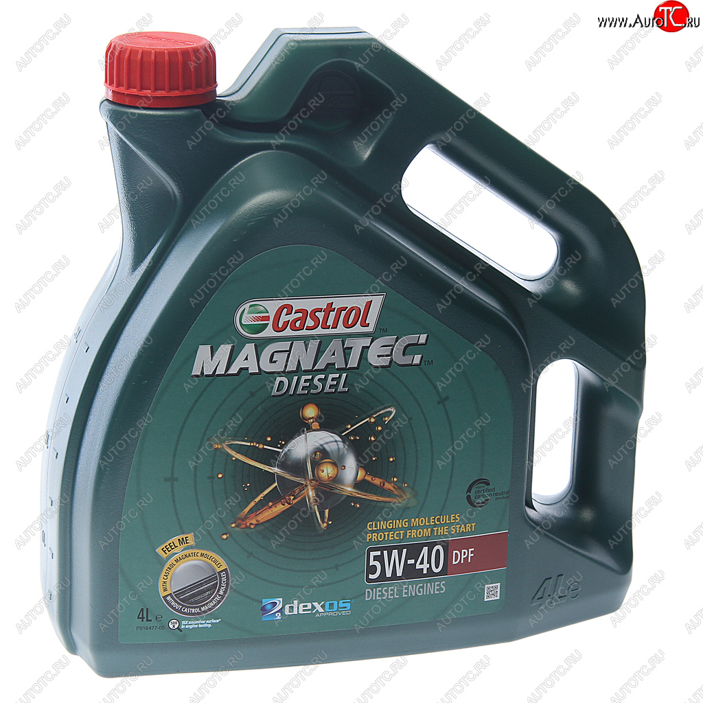 5 249 р. Масло дизельное MAGNATEC DIESEL DPF 5W40 синт.4л CASTROL CASTROL 156edd  с доставкой в г. Воронеж