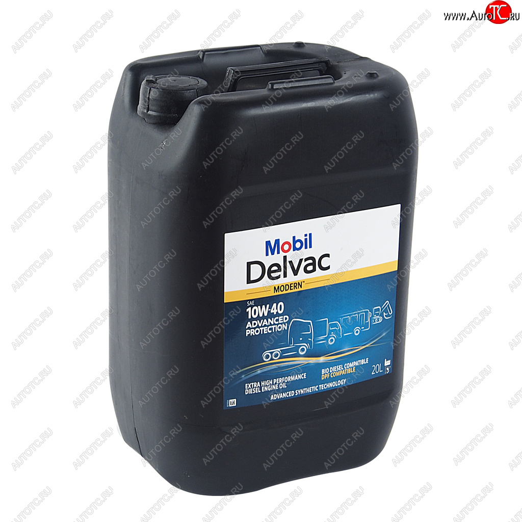 17 299 р. Масло дизельное DELVAC Modern 10W40 Advaced Protection синт.20л MOBIL MOBIL 157068  с доставкой в г. Воронеж