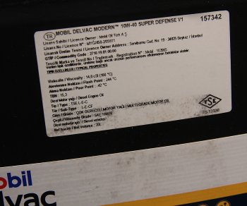 14 949 р. Масло дизельное DELVAC Modern 10W40 Super Defense V1 синт.20л MOBIL MOBIL 157342  с доставкой в г. Воронеж. Увеличить фотографию 2