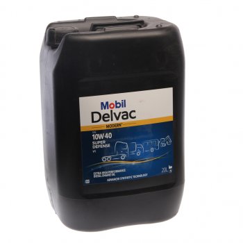 14 949 р. Масло дизельное DELVAC Modern 10W40 Super Defense V1 синт.20л MOBIL MOBIL 157342  с доставкой в г. Воронеж. Увеличить фотографию 1