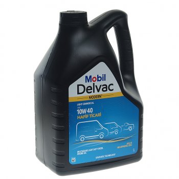 3 799 р. Масло дизельное DELVAC Modern 10W40 Light Commercial синт.5л MOBIL MOBIL 157380  с доставкой в г. Воронеж. Увеличить фотографию 1