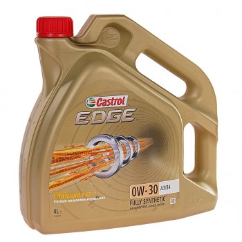 7 199 р. Масло моторное EDGE TITANIUM FST A3B4 LL01 0W30 синт.4л CASTROL CASTROL 157e6b  с доставкой в г. Воронеж. Увеличить фотографию 1