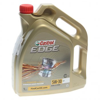 8 499 р. Масло моторное EDGE C1 5W30 синт.5л CASTROL CASTROL 15b943  с доставкой в г. Воронеж. Увеличить фотографию 1
