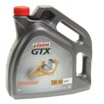 4 689 р. Масло моторное GTX ULTRACLEAN A3B4 5W40 синт.4л CASTROL CASTROL 15b9f5  с доставкой в г. Воронеж. Увеличить фотографию 1