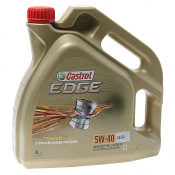 5 799 р. Масло моторное EDGE A3B4 5W40 синт.4л CASTROL CASTROL 15ba5d  с доставкой в г. Воронеж. Увеличить фотографию 1
