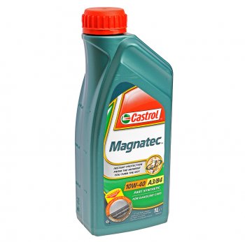 1 199 р. Масло моторное MAGNATEC A3B4 10W40 псинт.1л CASTROL CASTROL 15ca23  с доставкой в г. Воронеж. Увеличить фотографию 1