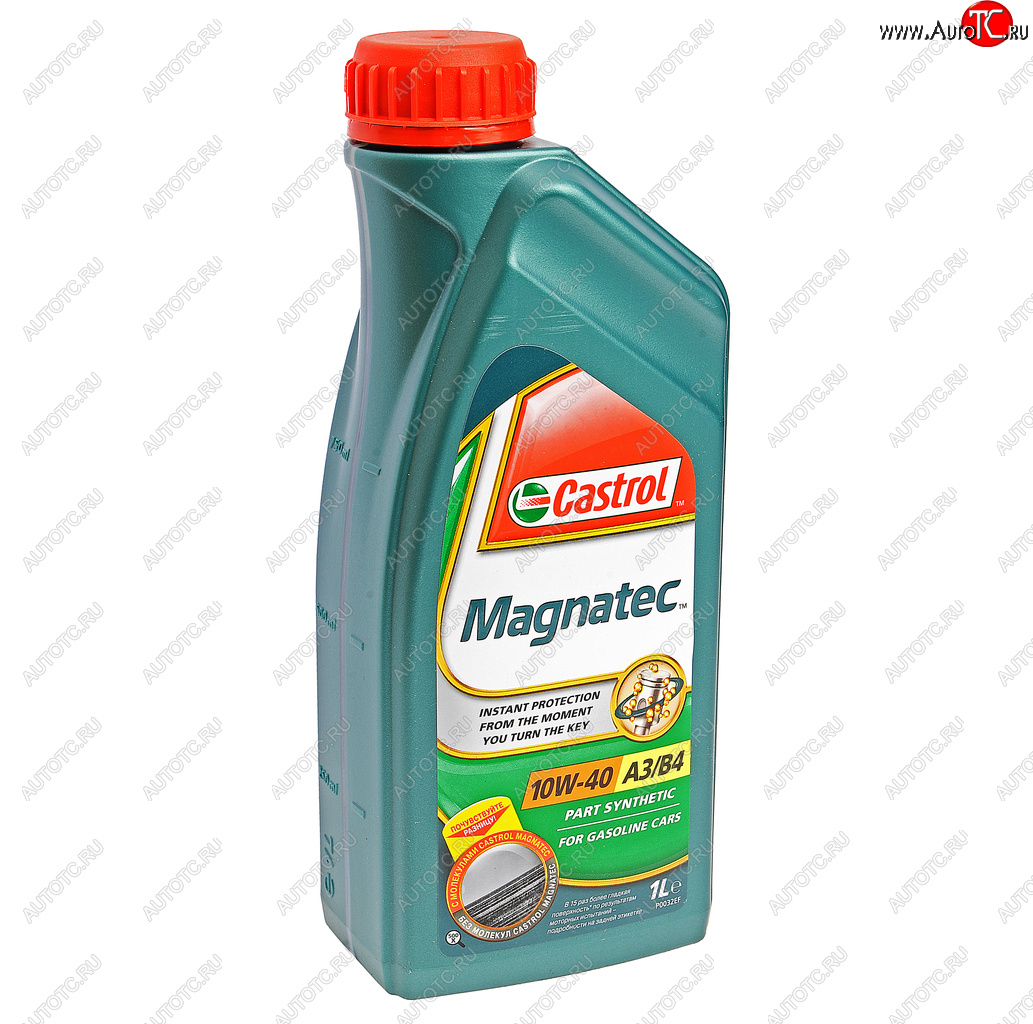 1 199 р. Масло моторное MAGNATEC A3B4 10W40 псинт.1л CASTROL CASTROL 15ca23  с доставкой в г. Воронеж