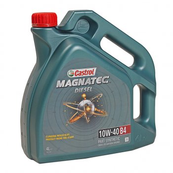 3 999 р. Масло дизельное MAGNATEC DIESEL B4 10W40 псинт.4л CASTROL CASTROL 15ca30  с доставкой в г. Воронеж. Увеличить фотографию 1