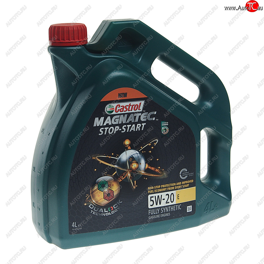 5 449 р. Масло моторное MAGNATEC STOP START 5W20 синт.4л CASTROL CASTROL 15cc4a  с доставкой в г. Воронеж