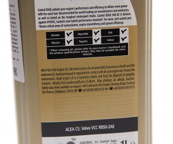 2 099 р. Масло моторное EDGE V 0W20 синт.1л CASTROL CASTROL 15f706  с доставкой в г. Воронеж. Увеличить фотографию 2