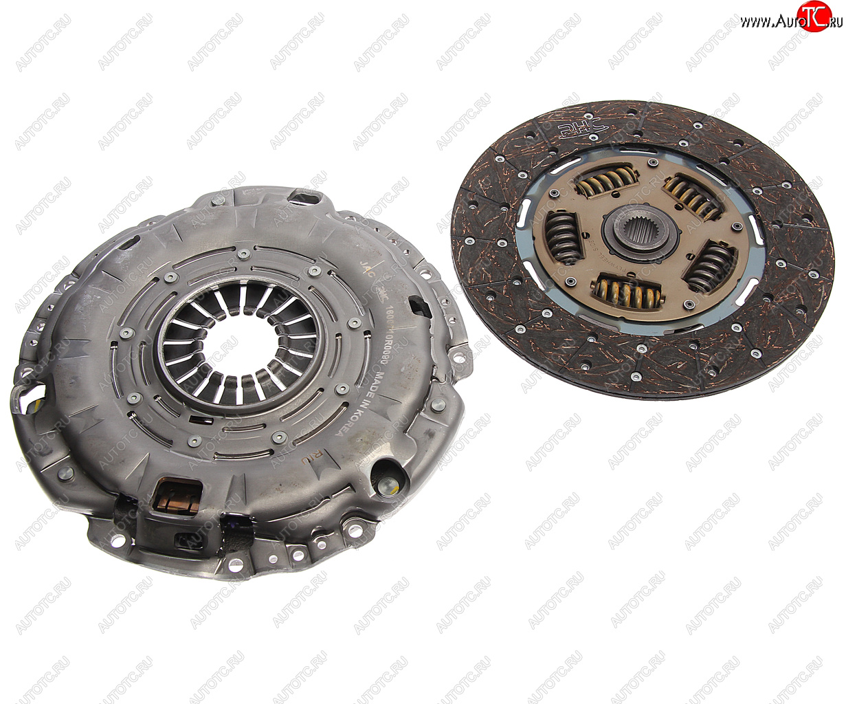 36 999 р. Сцепление JAC Sunray SOLLERS Atlant (2.7D) (4DE1-1D) (Е5) комплект (диск+корзина) OE JAC 1600010r0090-f011  с доставкой в г. Воронеж