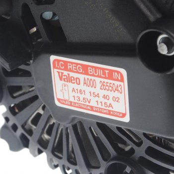 43 999 р. Генератор SSANGYONG Actyon (06-),Kyron (07-),Rexton (02-) (E23) (115А,12V) OE SSANGYONG 1611544002  с доставкой в г. Воронеж. Увеличить фотографию 3