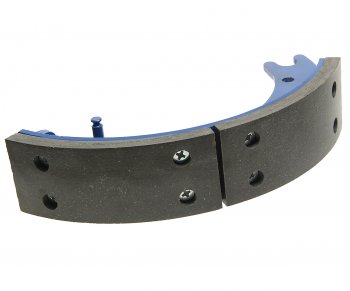 2 599 р. Колодки тормозные Т-150,ТО-18 (1шт.) (Харьков) НО в сборе (каркас сварной) АККОР АККОР 16151.38.049  с доставкой в г. Воронеж. Увеличить фотографию 1