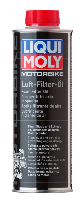1 469 р. Масло для пропитки воздушных фильтров 0-сопротивления 500мл LIQUI MOLY LIQUI MOLY 1625  с доставкой в г. Воронеж. Увеличить фотографию 1