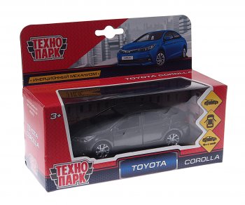 799 р. Модель автомобиля TOYOTA Corolla металлическая ТЕХНОПАРК ТЕХНОПАРК 162590  с доставкой в г. Воронеж. Увеличить фотографию 1