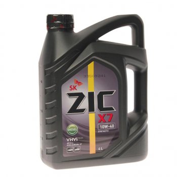2 999 р. Масло дизельное X7 DIESEL CI-4SL E7 10W40 синт.4л ZIC ZIC 162607  с доставкой в г. Воронеж. Увеличить фотографию 1