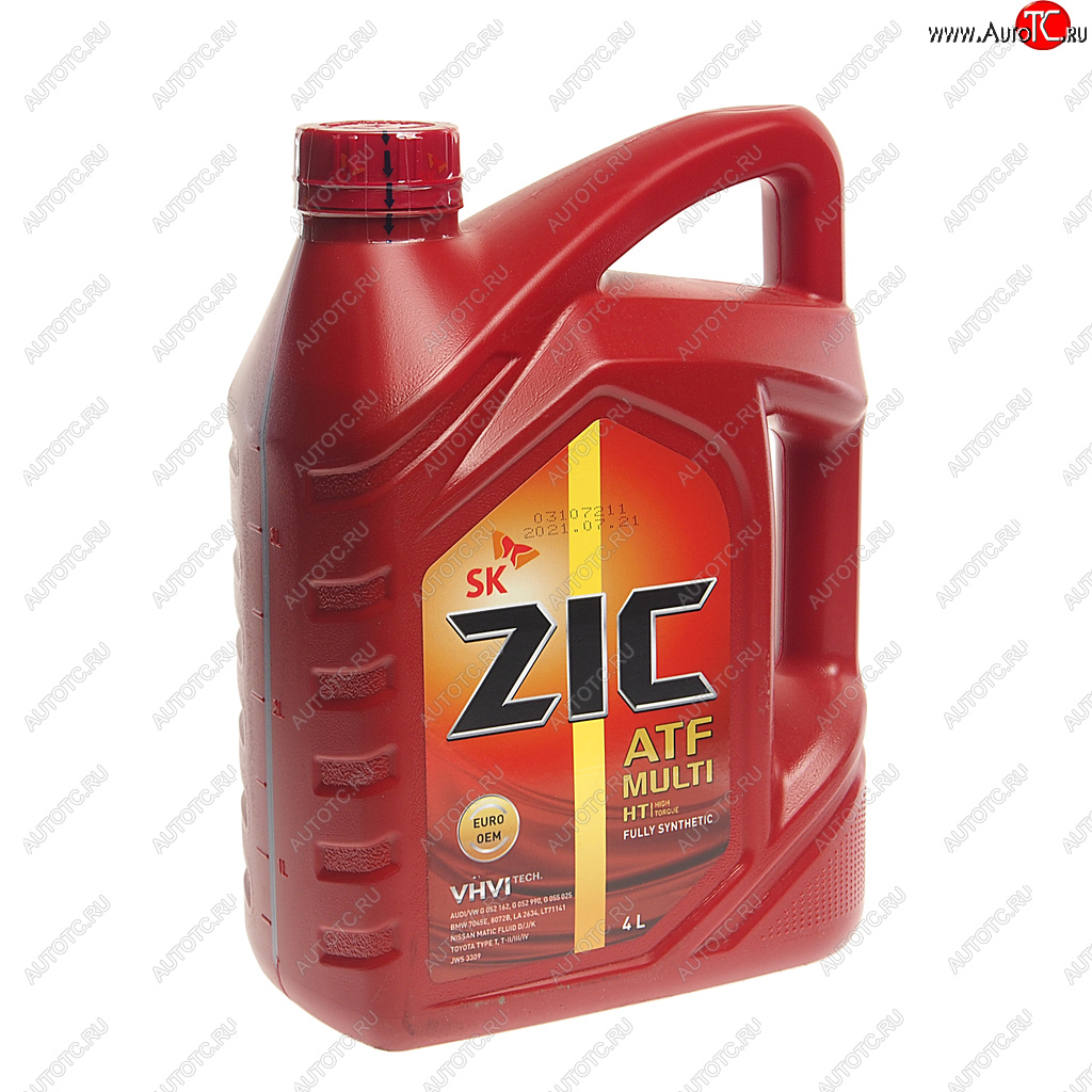 3 899 р. Масло трансмиссионное ATF Multi HT синт.4л ZIC ZIC 162664  с доставкой в г. Воронеж
