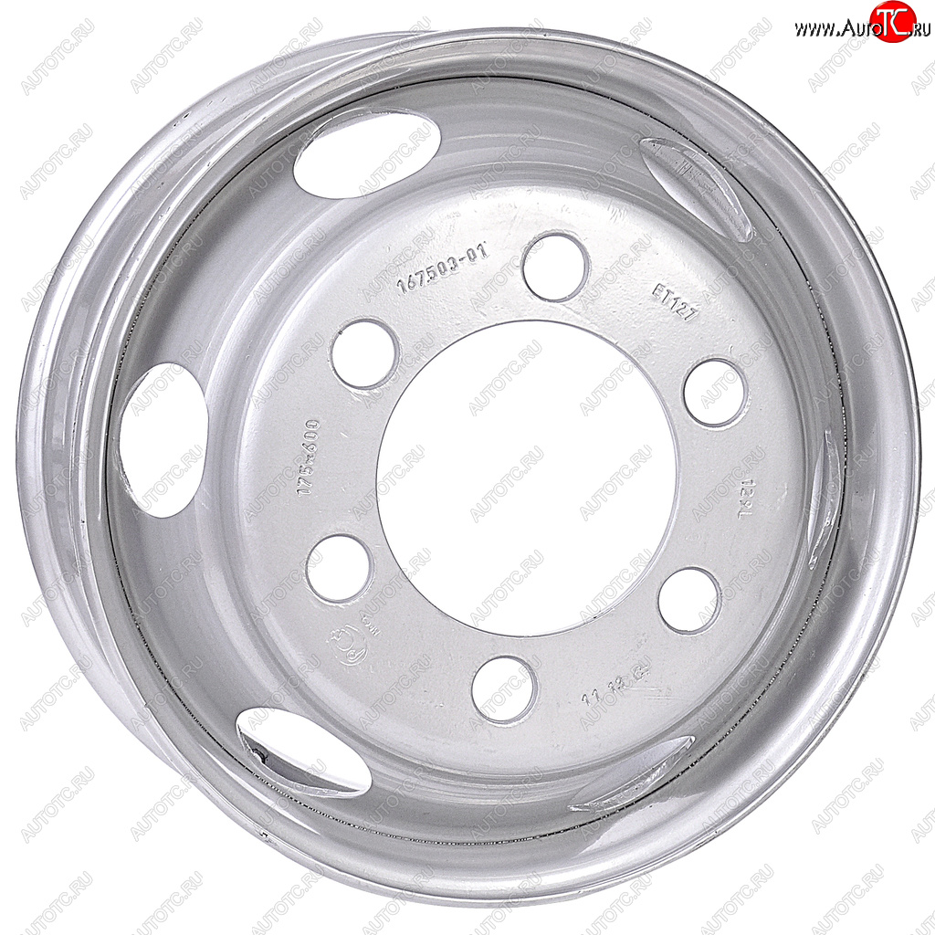 10 999 р. Диск колесный HYUNDAI HD72,78 (6 шп. безкам.) 6х17.5 ET127 D164 HARTUNG HARTUNG 167.503-3101012-01  с доставкой в г. Воронеж