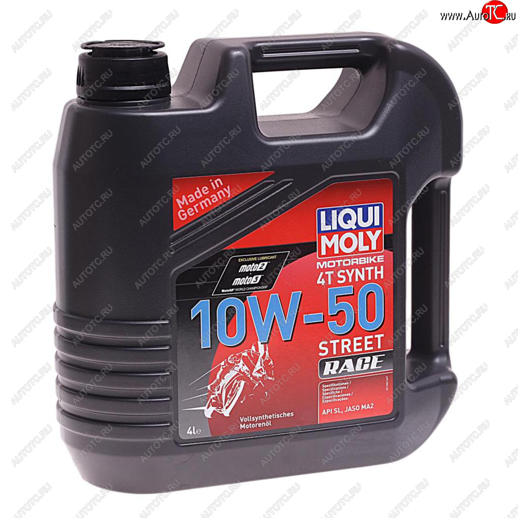 7 499 р. Масло моторное для 4-х тактных двигателей RACING SYNTH 4T 10W50 синт.4л LIQUI MOLY LIQUI MOLY 1686  с доставкой в г. Воронеж