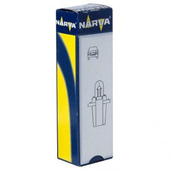 64 р. Лампа 12V 1.2W BAX8.3s1.35 черный патрон Plastic Base NARVA NARVA 170363000  с доставкой в г. Воронеж. Увеличить фотографию 1