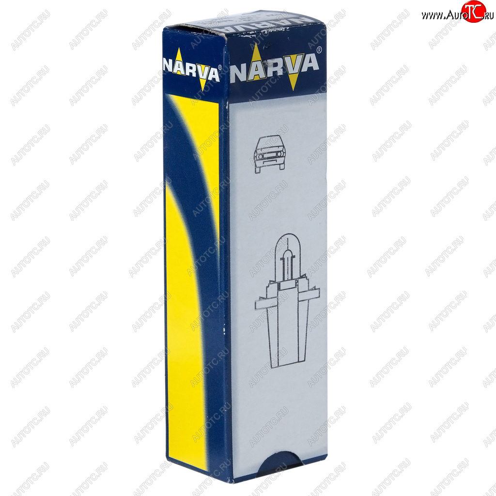64 р. Лампа 12V 1.2W BAX8.3s1.35 черный патрон Plastic Base NARVA NARVA 170363000  с доставкой в г. Воронеж