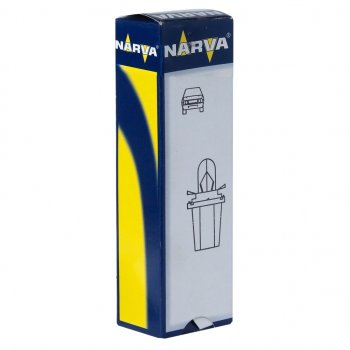 86 р. Лампа 24V 1.2W BAX8.5d2 серый патрон Plastic Base NARVA NARVA 170393000  с доставкой в г. Воронеж. Увеличить фотографию 1