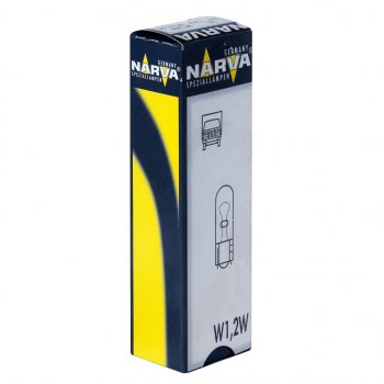 42 р. Лампа 24V W1.2W W2x4.6d NARVA NARVA 170403000  с доставкой в г. Воронеж. Увеличить фотографию 1