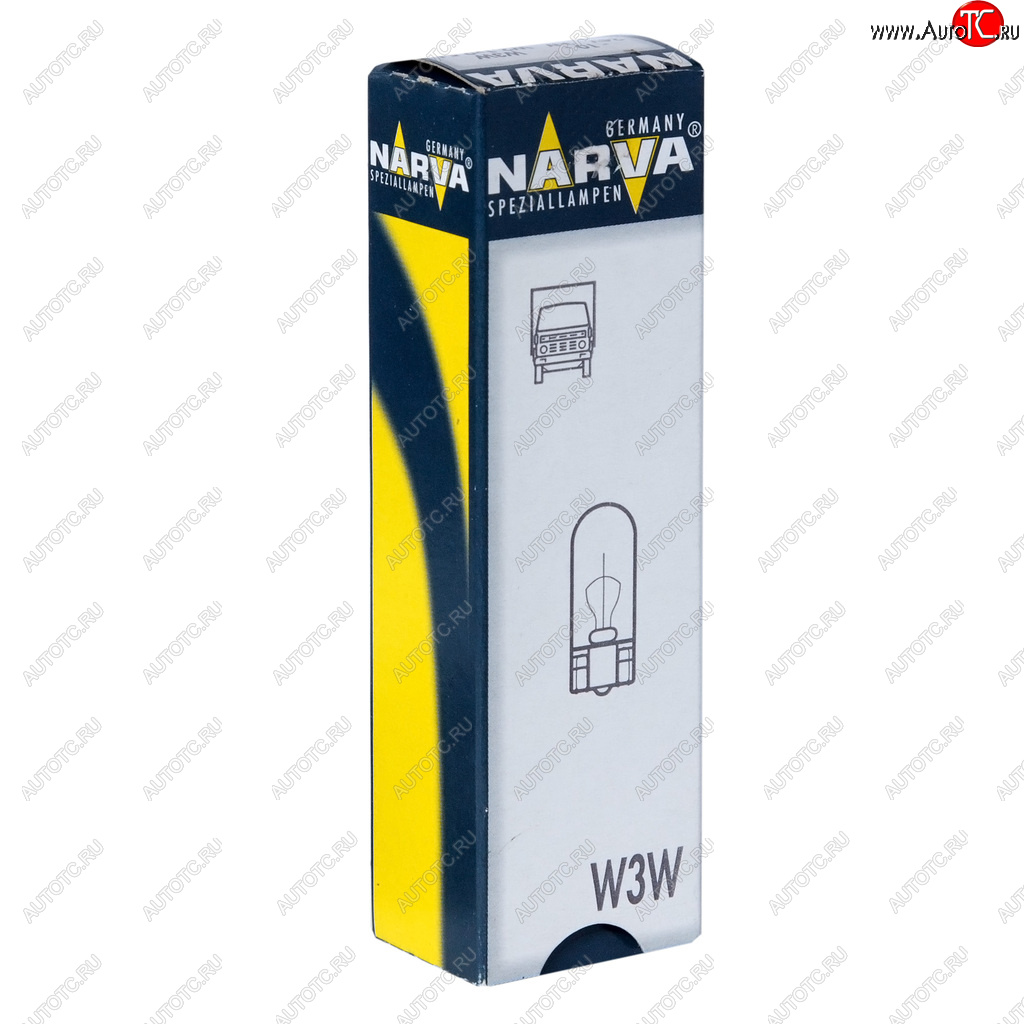 37 р. Лампа 24V W3W W2.1x9.5d NARVA NARVA 171093000  с доставкой в г. Воронеж