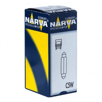 50 р. Лампа 24V C5W SV8.5 Festoon NARVA NARVA 171363000  с доставкой в г. Воронеж. Увеличить фотографию 1