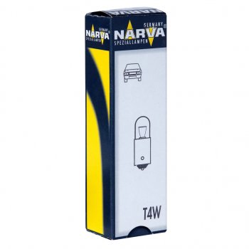 46 р. Лампа 24V T4W BA9s Heavy Duty NARVA NARVA 171433000  с доставкой в г. Воронеж. Увеличить фотографию 1