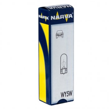93 р. Лампа 12V WY5W W2.1x9.5d желтая NARVA NARVA 171693000  с доставкой в г. Воронеж. Увеличить фотографию 1
