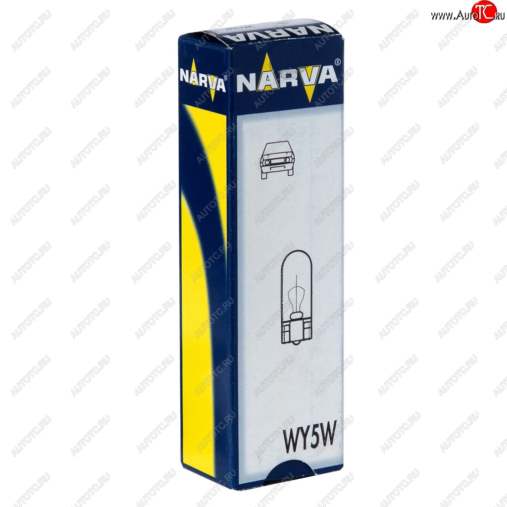 93 р. Лампа 12V WY5W W2.1x9.5d желтая NARVA NARVA 171693000  с доставкой в г. Воронеж